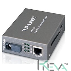  TP-Link Медиаконвертер 10/100 Мбит/с RJ45 - 100 Мбит/с разъём SC (одномодовый), полнодуплексный,Tx:1550нм, Rx:1310нм, до 20км, переключающийся адапте