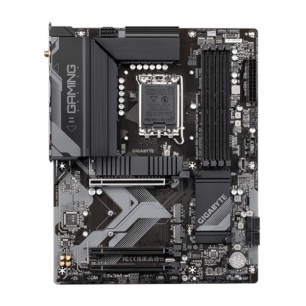 GIGABYTE B760 GAMING X AX, LGA1700, B760, 4*DDR5, DP+HDMI,  4 SATA 6 Гб/с, M2, Audio, Gb LAN, USB 3.2, USB 2.0, Type-C, COM*1 port, ATX