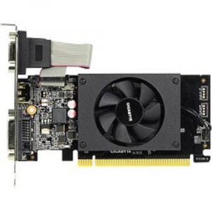 Видеокарта Gigabyte PCI-E GV-N710D3-2GL NVIDIA GeForce GT 710 2048Mb 64 DDR3 954/1800 DVIx1 HDMIx1 CRTx1 HDCP Ret low profile