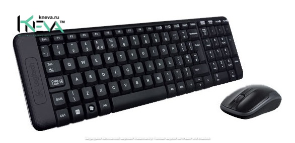 Клавиатура и мышь Wireless Logitech Combo MK220