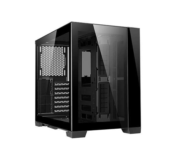 LIAN LI PC-O11 Dynamic Mini Black, Small Case: ATX, Micro-ATX, Mini-ITX, 2xUSB 3.2, 1xUSB 3.2 Type C, 1xAudio, Included Fans: none