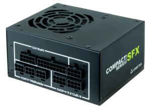 Chieftec Compact CSN-550C (ATX 2.3, 550W, SFX, Active PFC, 80mm fan, 80 PLUS GOLD, Full Cable Management) Retail