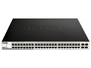 D-Link DGS-1210-52MPP/E2A PROJ Настраиваемый коммутатор WebSmart с 48 портами 10/100/1000Base-T и 4 портами 1000Base-X SFP (порты 1-48 с поддержкой Po