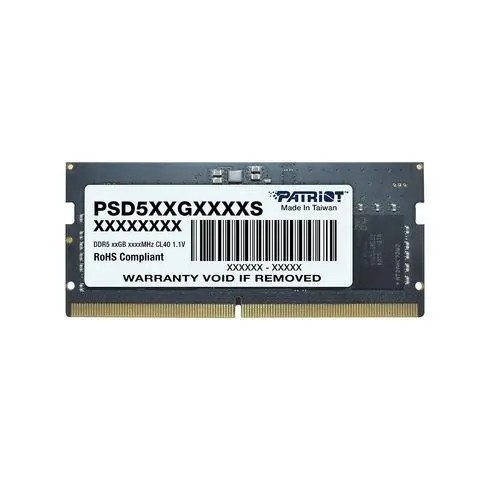 Память DDR5 32Gb 4800MHz Patriot PSD532G48002S RTL PC5-38400 CL40 SO-DIMM 260-pin 1.1В dual rank Ret