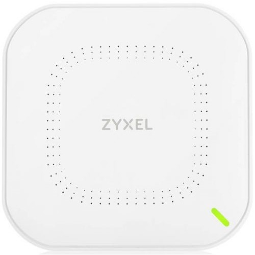 Гибридная точка доступа Zyxel NebulaFlex NWA50AX, WiFi 6, 802.11a/b/g/n/ac/ax (2,4 и 5 ГГц), MU-MIMO, антенны 2x2, до 575+1200 Мбит/с, 1xLAN GE, PoE,