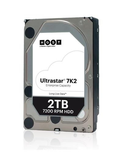 Western Digital Ultrastar DC HA210 HDD 3.5" SATA 1Тb, 7200rpm, 128MB buffer, 512n (HUS722T1TALA604 HGST), 1 year