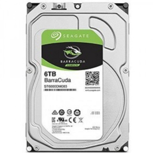 Seagate Barracuda HDD 3.5" SATA 6Tb, 5400 rpm, 256Mb buffer, 512e/4kn, SMR, ST6000DM003, 1 year