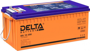 Delta GEL 12-200 (200 А\ч, 12В) свинцово- кислотный аккумулятор  