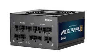 Блок питания Zalman ATX 1000W ZM1000-TMX 80+ gold (24+4+4pin) APFC 120mm fan 12xSATA Cab Manag RTL