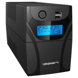 Источник бесперебойного питания Ippon Back Power Pro II 700 420Вт 700ВА черный (плохая упаковка)