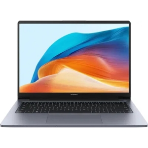 Ноутбук Huawei MateBook D 14 Core i5 12450H 16Gb SSD512Gb Intel UHD Graphics 14" IPS FHD+ (1920x1200) noOS grey space WiFi BT Cam (53013XET)