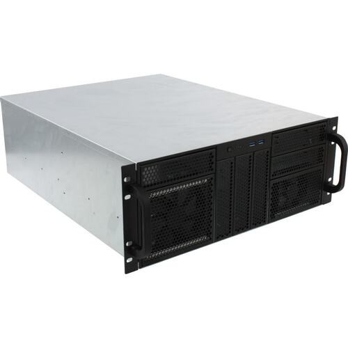 Procase RE411-D6H8-E-55 Корпус 4U server case,6x5.25+8HDD,черный,без блока питания,глубина 550мм,MB EATX 12"x13"