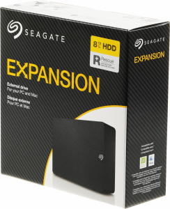 Жесткий диск Seagate Original USB 3.0 8Tb STKP8000400 Expansion 3.5" черный (плохая упаковка)