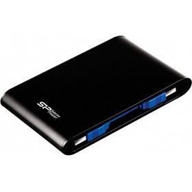 Portable Hard Disk Silicon Power Armor A80 2Tb, USB 3.1 , Water/dust proof, Anti-shock, USB 3.1 , Black (SP020TBPHDA80S3K)