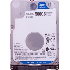 Жесткий диск WD Original SATA-III 500Gb WD5000LPZX Blue (5400rpm) 128Mb 2.5" (плохая упаковка)