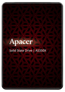 Apacer SSD PANTHER AS350X 512Gb SATA 2.5" 7mm, R560/W540 Mb/s, 3D NAND, IOPS 87K/80K, MTBF 1,5M, 320TBW, Retail (AP512GAS350XR-1)