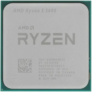 CPU AMD Ryzen 5 3600 OEM {3.6GHz up to 4.2GHz/6x512Kb+32Mb, 6C/12T, Matisse, 7nm, 65W, unlocked, AM4}