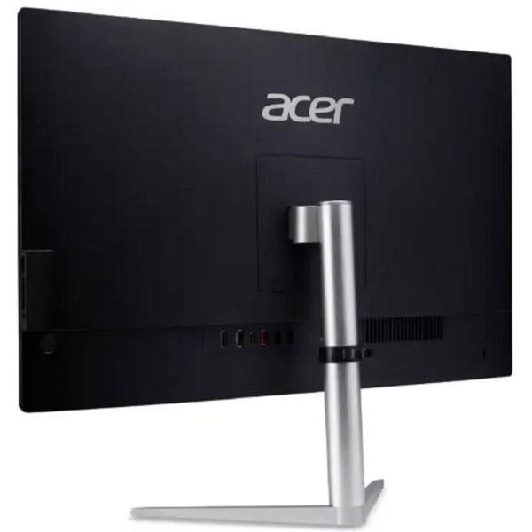 Моноблок Acer Aspire C24-1300 23.8" Full HD Ryzen 5 7520U (2.8) 16Gb SSD512Gb RGr CR Eshell GbitEth WiFi BT 65W клавиатура мышь Cam черный 1920x1080