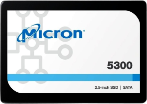 Micron 5300MAX 960GB SATA 2.5" 3D TLC R540/W520MB/s MTTF 3М 95000/75000 IOPS 8760TBW SSD Enterprise Solid State Drive, 1 year, OEM