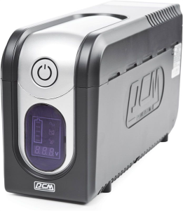 PowerCom Imperial IMD-625AP ИБП {Line-Interactive, 625VA / 375W, Tower, 5 xC13: 3 с резервным питанием + 2 с фильтрацией, LCD, USB} (507308)
