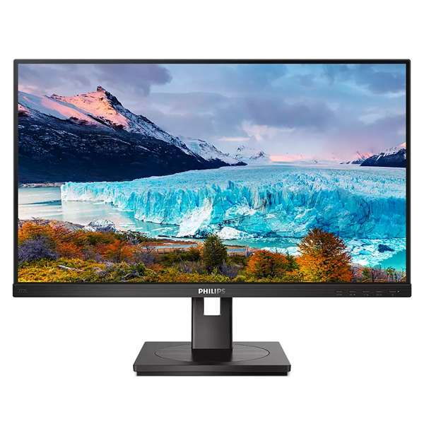 27" Philips 272S1MH 1920x1080 75Гц IPS LED 16:9 4ms VGA DVI HDMI DP USB 3.2 USB-B  3*USB-A 3.2 50М:1 1000:1 178/178 250cd HAS Pivot Tilt Swivel Speake