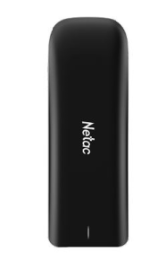 Netac ZX Black 500GBUSB 3.2 Gen 2 Type-C External SSD, R/W up to 1050MB/950MB/s, with USB C to A cable and USB C to C cable 3Y wty