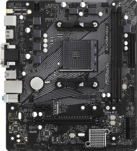 ASROCK A520M-HDV, AM4, A520, 2*DDR4, D-Sub+DVI-D+HDMI, 4xSATA3 6.0 (RAID), M.2 Socket, 4xUSB 3.2, 2xUSB 2.0, mATX; 90-MXBE50-A0UAYZ