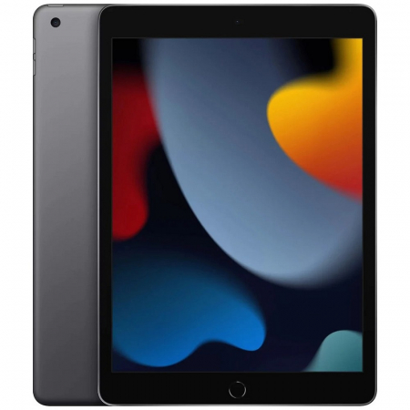 Планшет Apple iPad 2021 A2602 A13 Bionic 6С ROM256Gb 10.2" IPS 2160x1620 iOS серый космос 8Mpix 12Mpix BT WiFi Touch 10hr