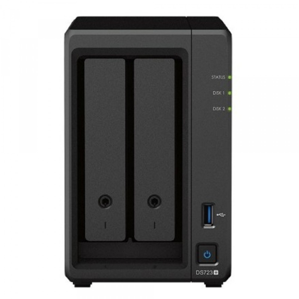 Synology QC2,6GhzCPU/2GB(upto32)/RAID0,1,10,5,6/up to 2HDDs SATA(3,5' or 2,5')(upto 7 with DX517)/1xUSB3.2/2GigEth/iSCSI/2xIPcam(up to40)/1xPCIe 3.0/1