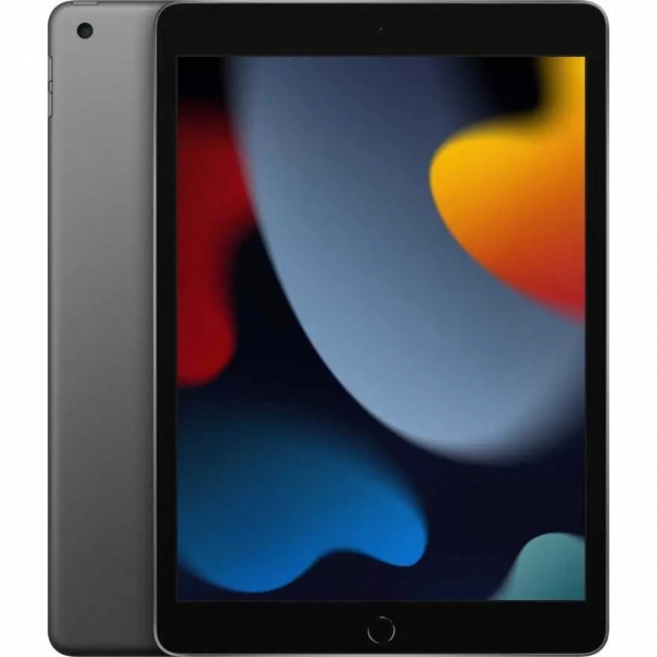 Планшет Apple iPad 2021 A2602 A13 Bionic 6С ROM64Gb 10.2" IPS 2160x1620 iOS серый космос 8Mpix 12Mpix BT WiFi Touch 10hr