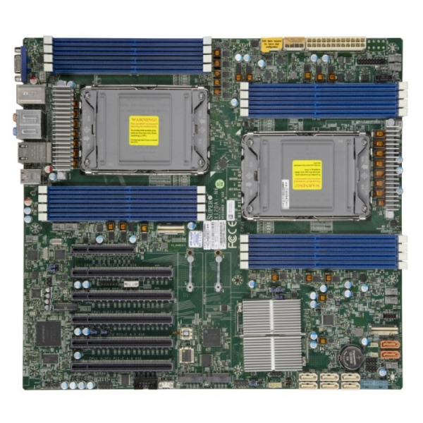 Supermicro MBD-X12DAI-N6-B Материнская плата 3rd Gen Intel® Xeon® Scalable processors Dual Socket LGA-4189 (Socket P+) supported, CPU TDP supports Up