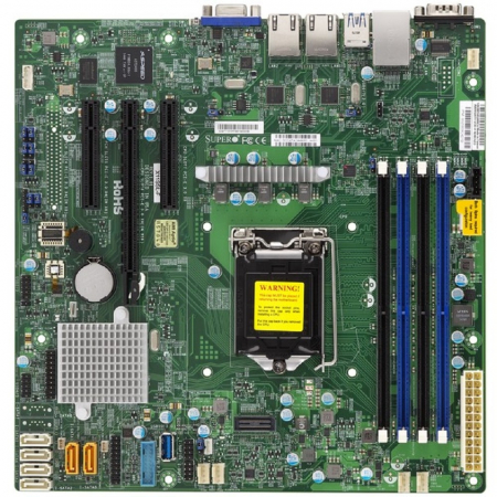 SuperMicro MBD-X11SSL-F-(B) {C232 S1151 MATX BLK} OEM