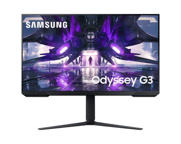 Монитор Samsung 32" Odyssey G3 S32AG320NI черный VA LED 1ms 16:9 HDMI полуматовая HAS Piv 250cd 178гр/178гр 1920x1080 165Hz FreeSync Premium DP FHD 6.