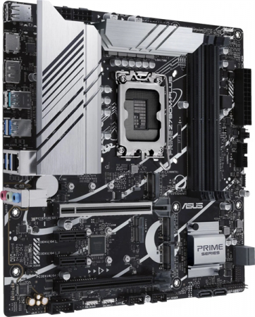 ASUS PRIME Z790M-PLUS, LGA1700, Z790, 4*DDR5, HDMI+DVI+DP, CrossFireX, SATA3 + RAID, Audio, Gb LAN, USB 3.2, USB 2.0, COM*1 header (w/o cable), mATX ;