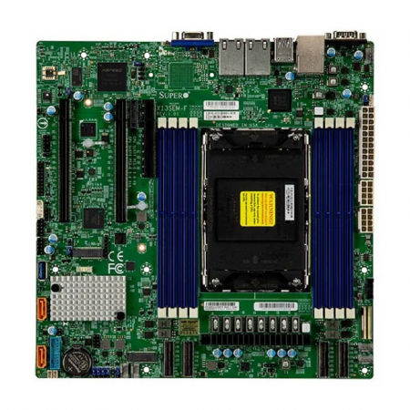 Supermicro MBD-X13SEM-F-B 1xLGA-4677, Intel Xeon SP gen 4, Intel C741, 8x DDR5 4800/4400/4000 MHz. 2x1Gbe Base-T i350+1xMgmt LAN, 10xSATA3, 2xSATA-DOM