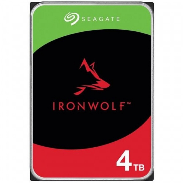 Seagate IronWolf NAS HDD SATA 4Tb, 5400 rpm, 256Mb buffer, 512e/4Kn, ST4000VN006, 1 year, (аналог ST4000VN008)