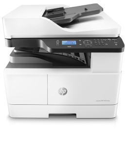 HP LaserJet MFP M443nda (p/c/s, A3, 1200dpi, 25ppm, 512Mb, 2trays 100+250, ADF 100, duplex, Scan to email/SMB/FTP, PIN printing, USB/Eth, cart. 4000 p