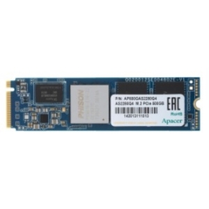 M.2 2280 500GB Apacer AS2280Q4 Client SSD AP500GAS2280Q4-1 PCIe Gen4x4 with NVMe, 5000/2500, IOPS 750K, MTBF 1.5M, 3D TLC, 850TBW, 1.7DWPD, Kit Heatsi