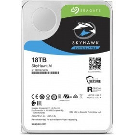 Жесткий диск Seagate Original SATA-III 18Tb ST18000VE002 Surveillance SkyHawkAI (7200rpm) 256Mb 3.5"
