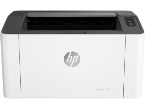 HP Laser 107a (A4,1200dpi,20ppm,64Mb,Duplex,USB 2.0 ,1tray 150, 1y warr,cartridge 500  pages in box, repl.SS271B)