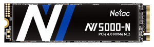Netac SSD NV5000-N 1TB PCIe 4 x4 M.2 2280 NVMe 3D NAND, R/W up to 4800/4600MB/s, TBW 640TB, without heat sink, 5y wty