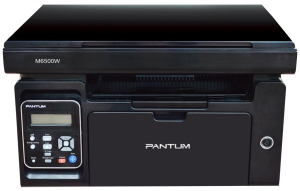 Pantum M6500W МФУ лазерное, монохромное, копир/принтер/сканер (цвет 24 бит), 22 стр/мин, 1200 x 1200 dpi, 128Мб RAM, лоток 150 стр, USB/WiFi, черный к