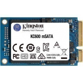 Kingston SSD 256GB SKC600MS mSATA R550/W500MB/s 3D TLC MTBF 2M 150TBW Retail 1 year